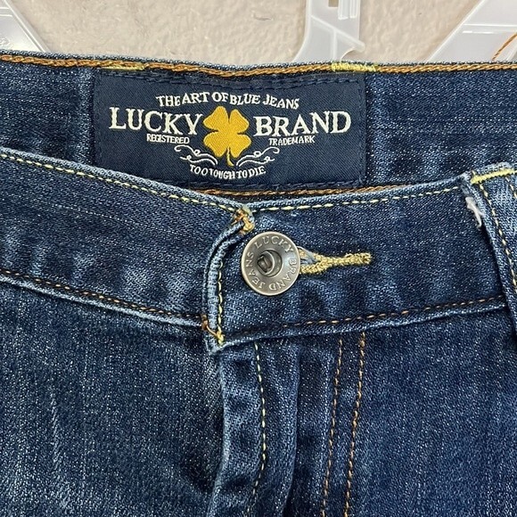 Lucky Brand Riley denim Shorts Raw Hem 10/30 - Picture 3 of 12